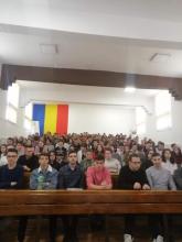 Participanți la eveniment - Ziua mondială a meteorologiei la Târgu Neamț